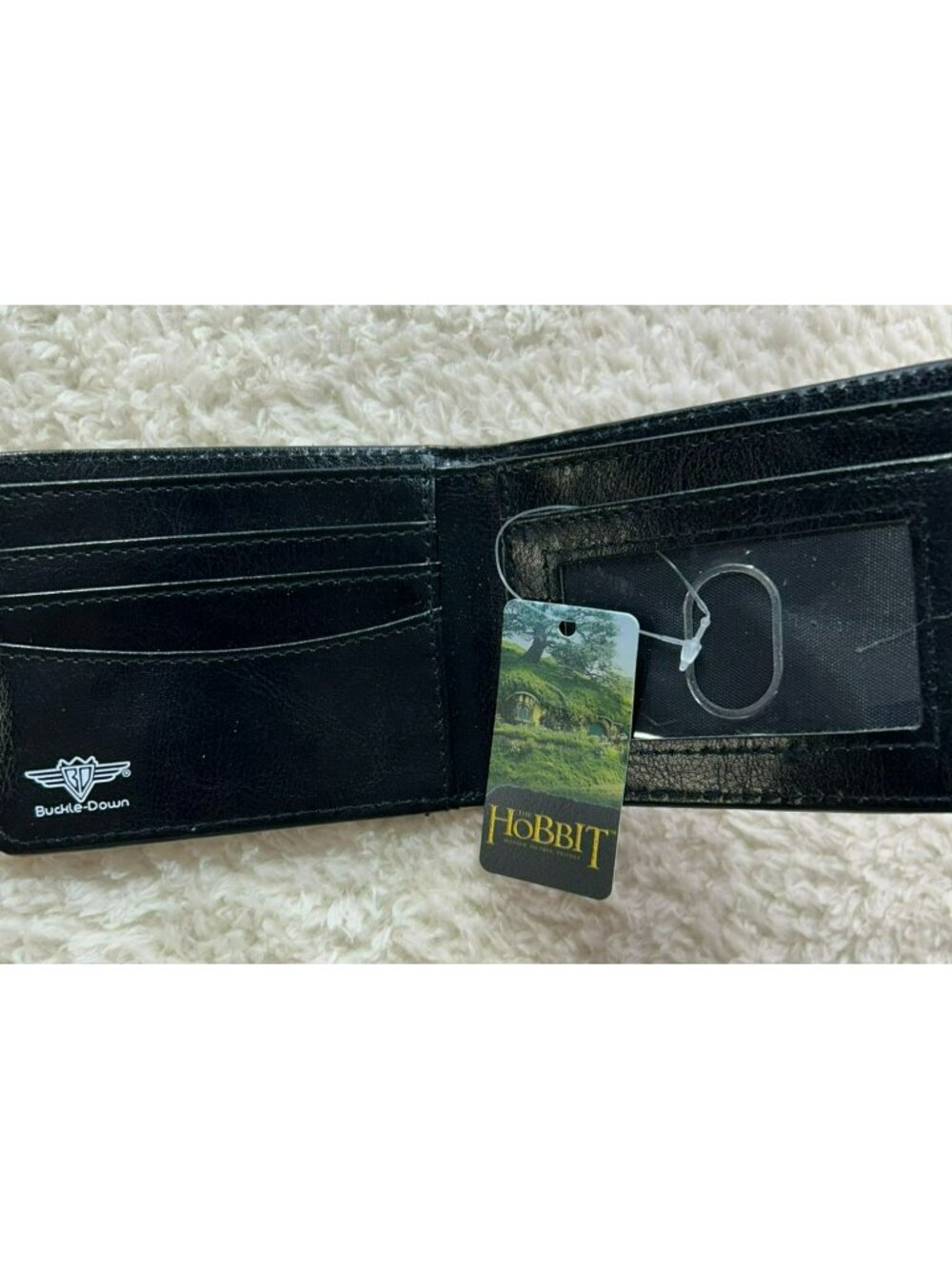 The Hobbit Dwarves Of Erebor Faux Leather Bi-Fold Wallet By Buckle-Down - Picture 3 of 4